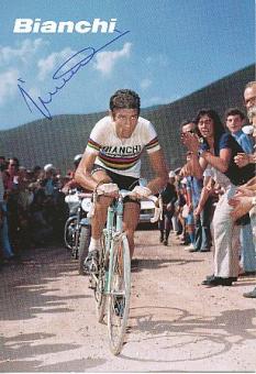 Felice Gimondi † 2019  Italien  Tour de France Sieger 1988  Radsport Autogrammkarte  original signiert 