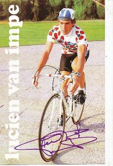 Lucien van Impe   Belgien  Tour de France Sieger 1976  Radsport Autogrammkarte  original signiert 