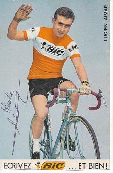 Lucien Aimar Frankreich Tour de France Sieger 1968   Radsport Autogrammkarte  original signiert 