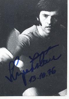 Istvan Korpa   Jugoslawien   Tischtennis  Autogrammkarte original signiert 