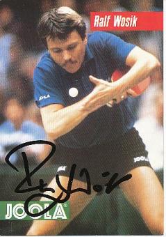 Ralf Wosik  Tischtennis  Autogrammkarte original signiert 