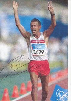 Robert Korzeniowski   Polen   Leichtathletik  Autogrammkarte  original signiert 