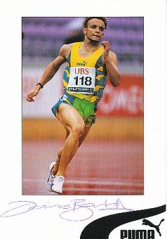 Jamie Baulch   GB  Leichtathletik  Autogrammkarte  original signiert 