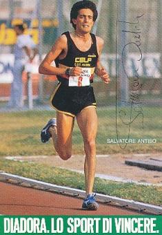 Salvatore Antibo Italien  Leichtathletik  Autogrammkarte  original signiert 