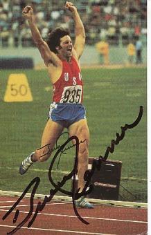 Bruce Jenner  USA   Leichtathletik  Autogrammkarte  original signiert 