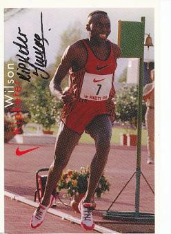 Wilson Kipketer   Kenia   Leichtathletik  Autogrammkarte  original signiert 