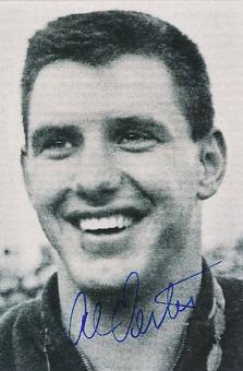 Al Oerter † 2007 USA 4 x Olympiasieger 1956 - 1968   Leichtathletik  Autogramm Foto  original signiert 