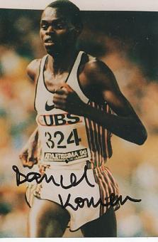 Daniel Komen   Kenia  Leichtathletik  Autogramm Foto  original signiert 
