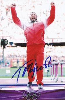 Tomasz Majewski  Polen  Leichtathletik  Autogramm Foto  original signiert 