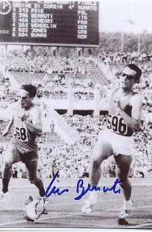 Livio Berrutti   Italien  Leichtathletik  Autogramm Foto  original signiert 