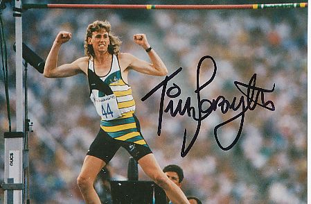 Tim Forsyth Australien   Leichtathletik  Autogramm Foto  original signiert 