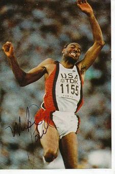 Mike Powell   USA   Leichtathletik  Autogramm Foto  original signiert 