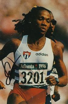 Ana Fidelia Quirot Kuba  Leichtathletik  Autogramm Foto  original signiert 
