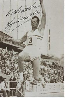 Lynn Davies    GB   Leichtathletik  Autogramm Foto  original signiert 