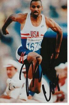Mike Conley   USA   Leichtathletik  Autogramm Foto  original signiert 