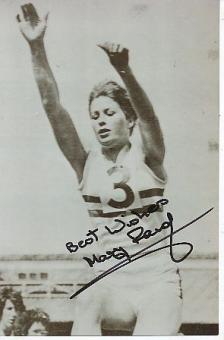 Mary Rand GB  Leichtathletik  Autogramm Foto  original signiert 