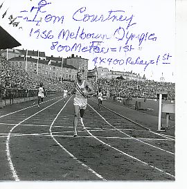 Tom Courtney   USA   Leichtathletik  Autogramm Foto  original signiert 