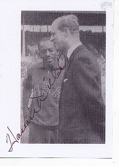 Harrison Dillard † 2009 USA 4 x Olympiasieger 1948 - 1952    Leichtathletik  Autogramm Foto  original signiert 
