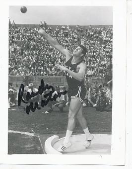 Randy Matson   USA   Leichtathletik  Autogramm Foto  original signiert 
