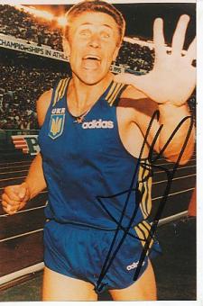 Sergej Bubka  Ukraine   Leichtathletik  Autogramm Foto  original signiert 