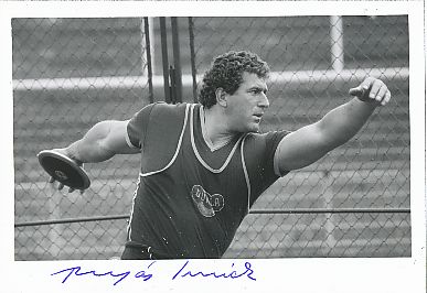 Imrich Bugar   Tschechien  Leichtathletik  Autogramm Foto  original signiert 
