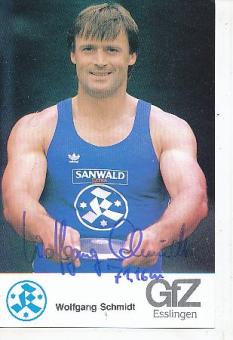 Wolfgang Schmidt   DDR  Leichtathletik  Autogrammkarte  original signiert 