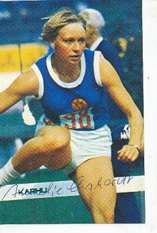 Annelie Ehrhardt  DDR  Leichtathletik  Autogramm Foto  original signiert 