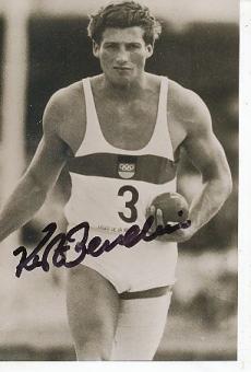 Kurt Bendlin   Leichtathletik  Autogramm Foto  original signiert 