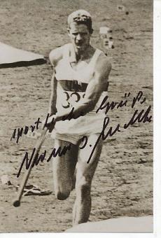 Hans Joachim Walde † 2013   Leichtathletik  Autogramm Foto  original signiert 