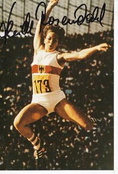 Heide Rosendahl  Leichtathletik  Autogramm Foto  original signiert 