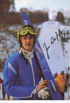 Jens Weißflog   DDR Skispringen  Autogrammkarte  Druck  signiert 