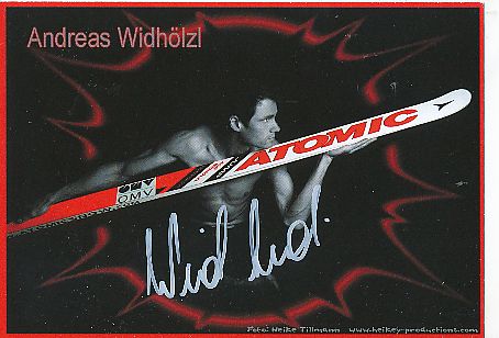 Andreas Widhölzl   Österreich   Skispringen  Autogrammkarte  original signiert 