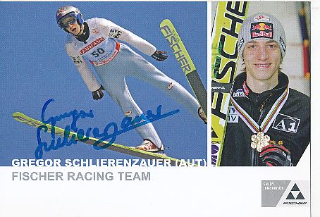 Gregor Schlierenzauer   Österreich   Skispringen  Autogrammkarte  original signiert 
