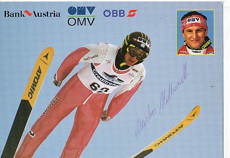 Martin Höllwarth   Österreich   Skispringen  Autogrammkarte  original signiert 
