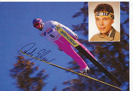 Andreas Scherer  Skispringen  Autogrammkarte  original signiert 