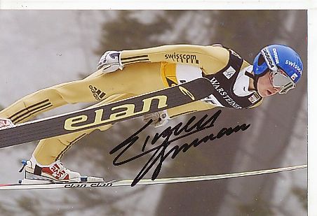 Simon Ammann   Schweiz  Skispringen  Autogramm Foto  original signiert 