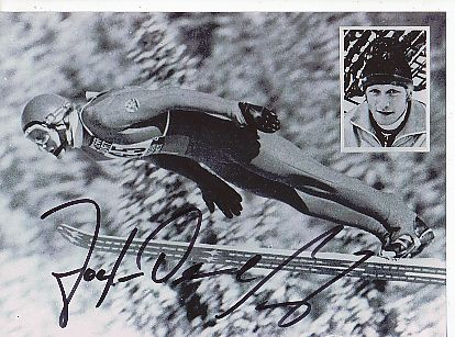 Jochen Danneberg  Skispringen  Autogramm Foto  original signiert 