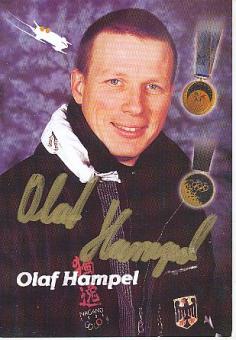 Olaf Hampel   Bob Sport  Autogrammkarte  original signiert 