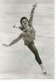 Christine Errath   DDR   Eiskunstlauf  Autogrammkarte  original signiert 