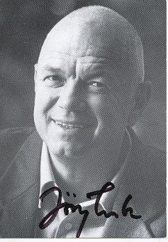 Jörg Hube † 2009  Film & TV  Autogrammkarte original signiert 