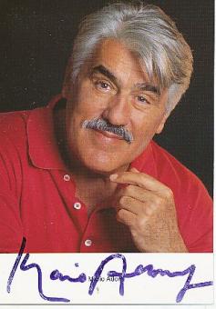 Mario Adorf   Film &  TV  Autogrammkarte original signiert 