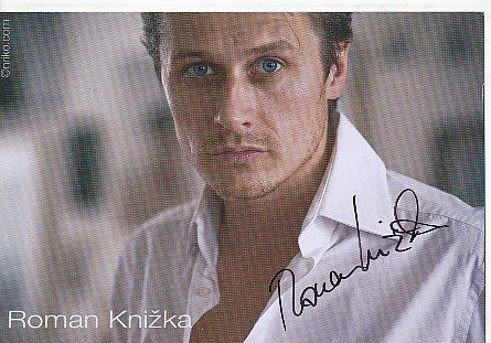 Roman Knizka   Film &  TV   Autogrammkarte original signiert 