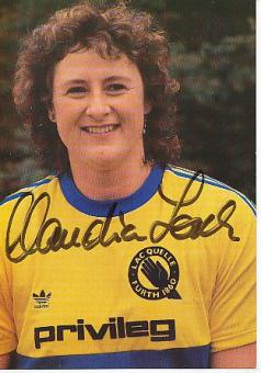 Claudia Losch    Leichtathletik  Autogrammkarte  original signiert 