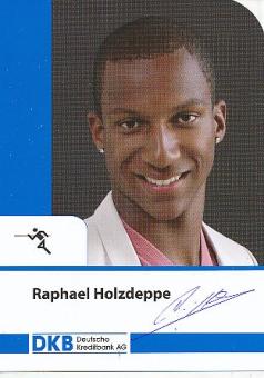 Raphael Holzdeppe   Leichtathletik  Autogrammkarte  original signiert 