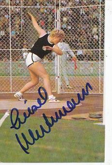 Liesel Westermann   Leichtathletik  Autogrammkarte  original signiert 