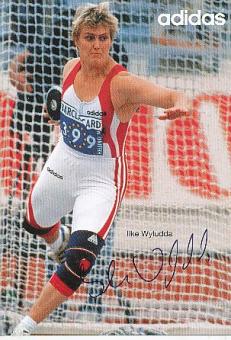 Ilke Wyludda  Leichtathletik  Autogrammkarte  original signiert 