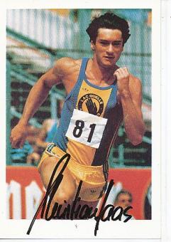 Christian Haas  Leichtathletik  Autogrammkarte  original signiert 