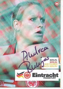 Andrea Bunjes  Leichtathletik  Autogrammkarte  original signiert 
