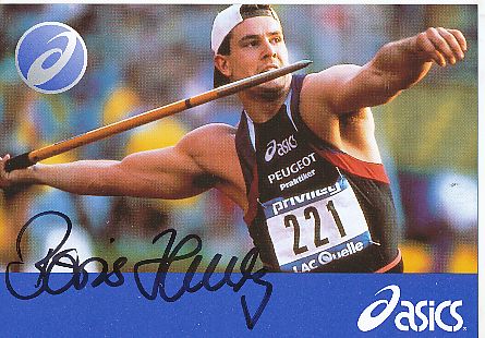 Boris Henry  Leichtathletik  Autogrammkarte  original signiert 