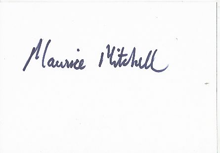 Maurice Mitchell   USA  Leichtathletik  Autogramm Karte original signiert 